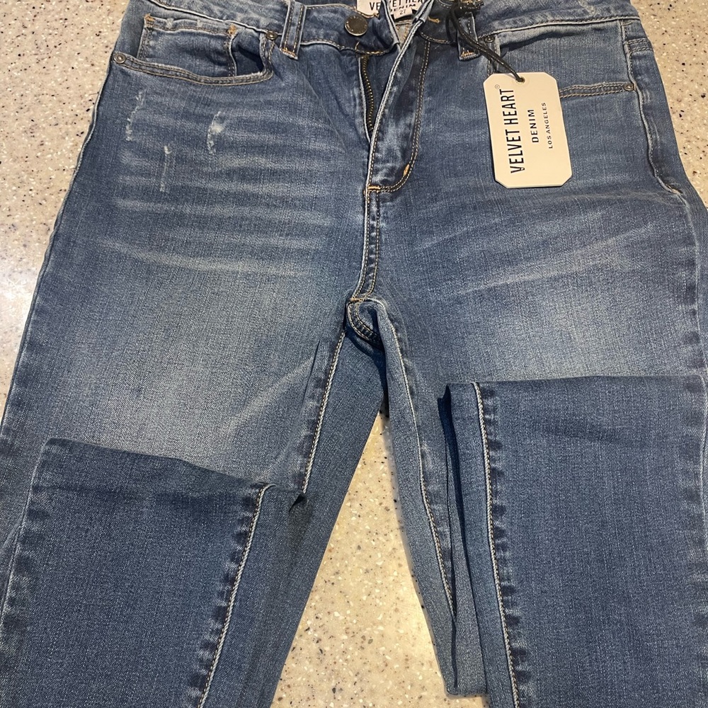 Velvet heart jeans -ON SALE
